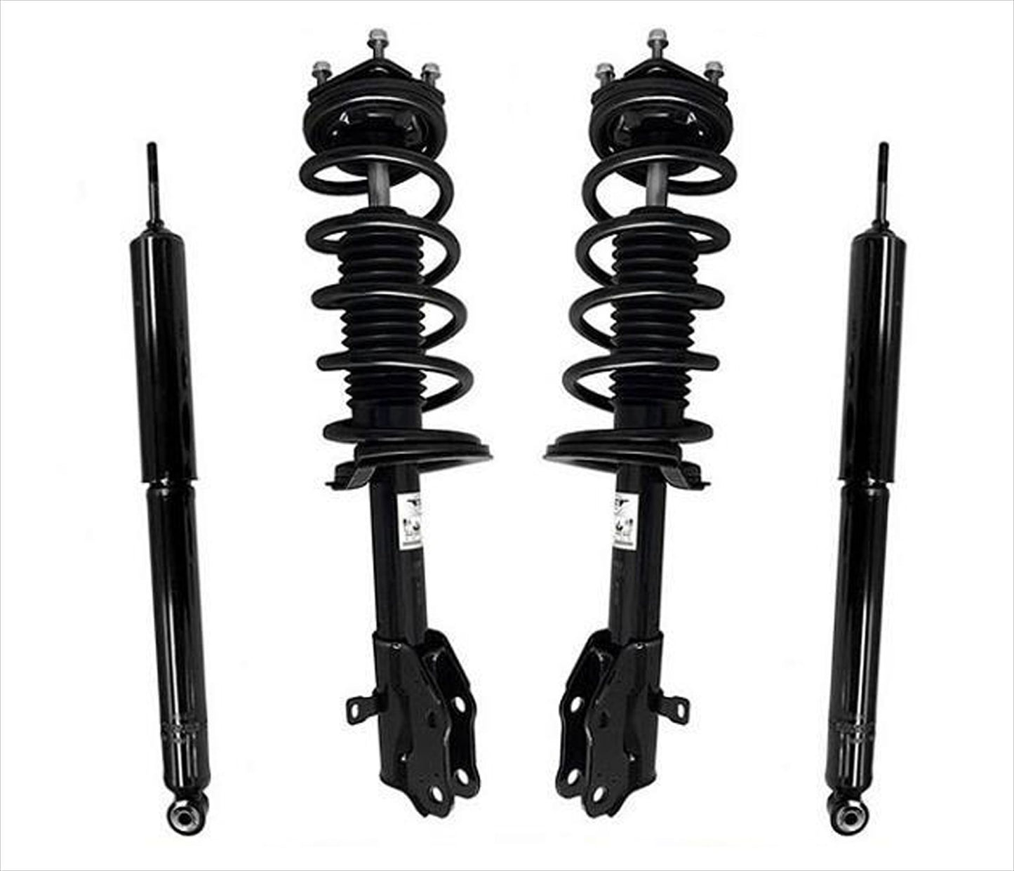 Puntal de resorte helicoidal completo y amortiguadores traseros para motor Mazda CX7 07-12 2.3L solamente