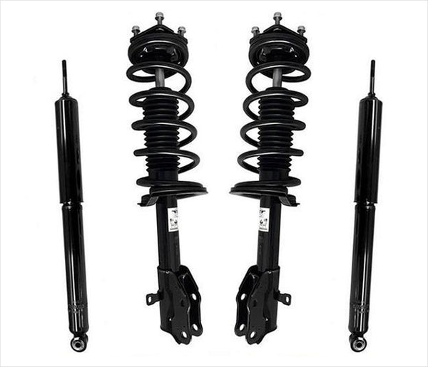 Puntal de resorte helicoidal completo y amortiguadores traseros para motor Mazda CX7 07-12 2.3L solamente