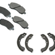 Fits Jeep Compass Patriot 08-14 Front Brake Pads & Rear Brake Shoes