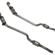 For 4Matic AWD 08-11 Mercedes Benz C350 L&R Eng Pipe Dual Catalytic Converters