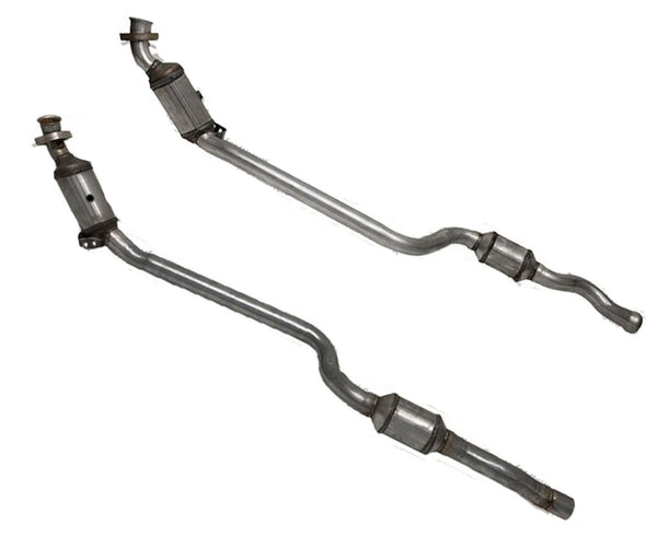 For 4Matic AWD 08-11 Mercedes Benz C350 L&R Eng Pipe Dual Catalytic Converters