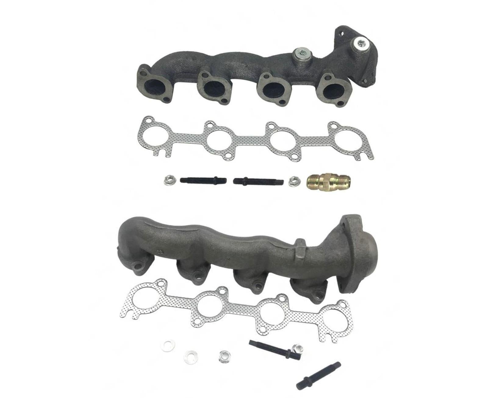 Exhaust Manifolds L & R W Gaskets For 1997-1998 Ford F150 4.6L V8 F65Z9430B 31B