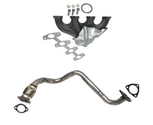 For 96-97 Rear Wheel Drive GMC S10 Pick Up 2.2L Eng Flex Pipe + Exhaust Manifold