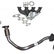 Exhaust Manifold Eng Flex Pipe For GMC S10 Pick Up 2.2L Rear Wheel Drive 1998-03