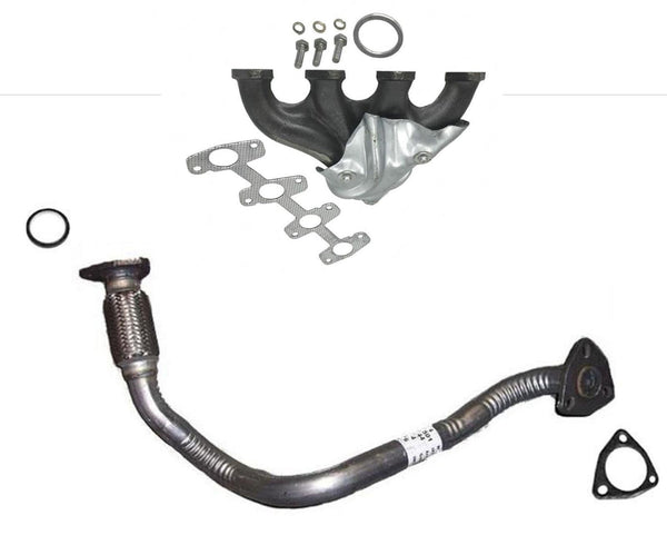 Exhaust Manifold Eng Flex Pipe For GMC S10 Pick Up 2.2L Rear Wheel Drive 1998-03