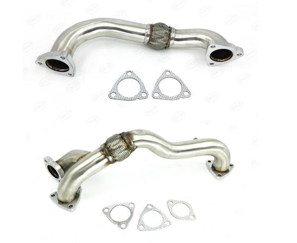 For 08-10 Ford F250 6.4L Diesel Turbo Up Pipe & Y Pipe REF 8C3Z6K854B 8C3Z6K854A