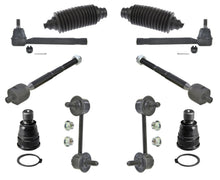 Front Lower Ball Joint Tie Rods Boots Sway Bar Links for 07-12 Mazda CX-7 10Pc