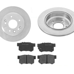 Para Acura 3.5 RL (2) rotores de freno traseros y pastillas de freno traseras de cerámica 1999-2001.