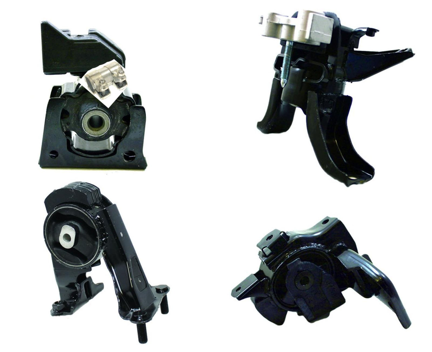 Juego de soporte de motor y transmisión de 4 piezas para Lexus CT200H 2011-2017