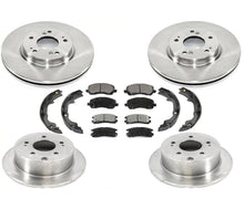 06-12 Mitsubishi Eclipse 2.4L 4 Cyl Front Rear Brake Disc Rotors Pads Parking 7p