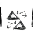 For 00-04 4 Wheel Drive Dakota Upper Control Arms Low Ball Jnts Tie Rods Shocks