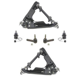 For 4 Wheel Drive 00-04 Dakota New Upper Control Arms Ball Joints Tie Rods 6Pc