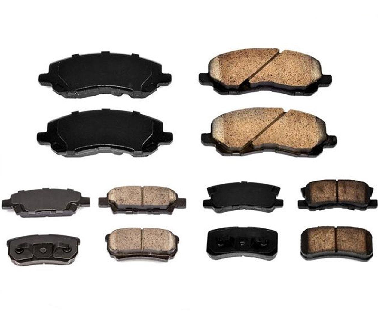Nuevas pastillas de freno para Jeep Compass con rotores de freno de disco delantero y trasero 2007-2017 