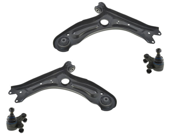 Fits Volkswagen Jetta Sedan 2011-2018 Front Lower Control Arms With Ball Joints