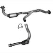 Se adapta a Jeep Liberty 3.7LD/S + P/S 05-07, tubo de motor Y con convertidores catalíticos.