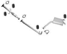 Exhaust System Pipe Resonator & Rear Muffler For 06-10 Hyundai Sonata 2.4L Eng.