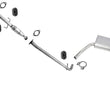 Resonador de tubo del sistema de escape y silenciador trasero para Hyundai Sonata 06-10 2.4L Eng.