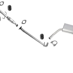 Resonador de tubo del sistema de escape y silenciador trasero para Hyundai Sonata 06-10 2.4L Eng.
