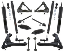 00-04 4 Wheel Drive Dakota Upper / Lower Control Arms Ball Joints Tie Rods 16Pcs