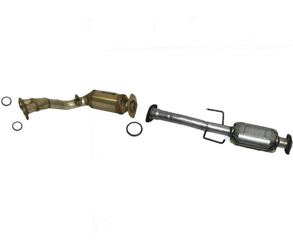 Fits 01-04 Toyota Tacoma 2.7L Front & Rear Catalytic Converter REF# 18003 18001