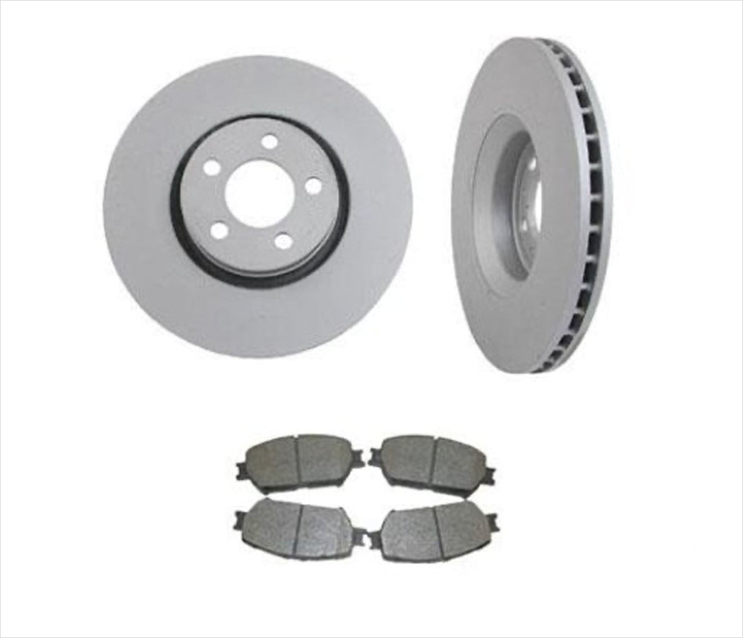 For 09-13 IS250 Built in USA Vin 1 or 4 Front Brake Rotors & Ceramic Brake Pads