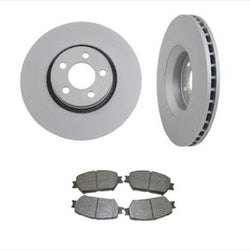 Para 09-13 IS250 construido en EE. UU. Vin 1 o 4 rotores de freno delantero y pastillas de freno de cerámica.