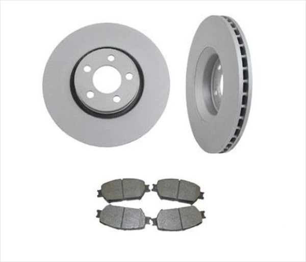 Para 09-13 IS250 construido en EE. UU. Vin 1 o 4 rotores de freno delantero y pastillas de freno de cerámica.