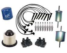 Cables Bobinas de encendido Bujías Aire Gas Filtros de aceite para Ford F150 4.6L 97-99