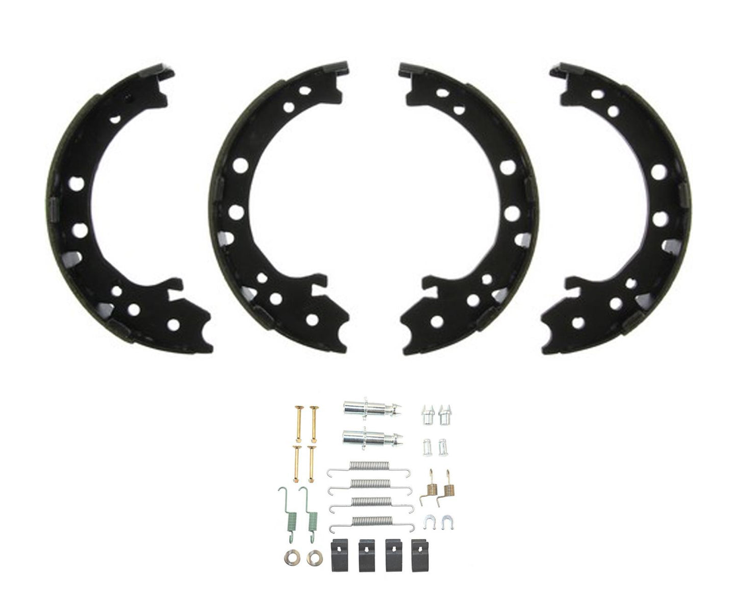 Rear Parking Emergency Brake Shoe & Springs 2p Kit Set For 07-16 Honda CR-V CRV - Photo 1