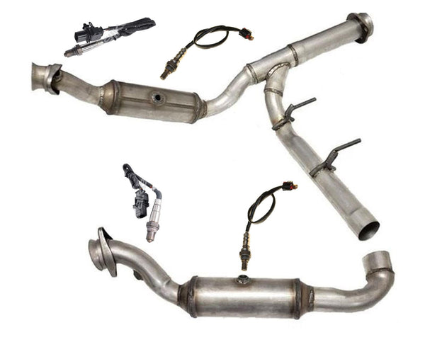 Sensores del convertidor catalítico del tubo Y del motor para Ford 15-2017 Expedition 3.5L Turbo