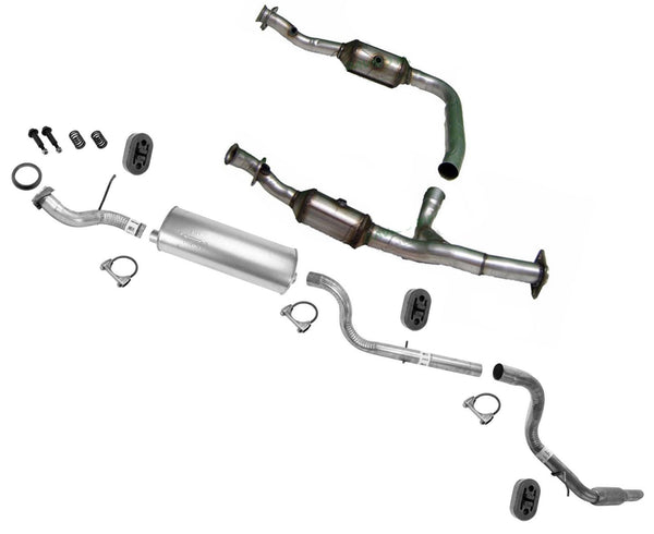 Engine Y Pipe Catalytic Converters Exhaust System for Ford Explorer 4.0L 06-10