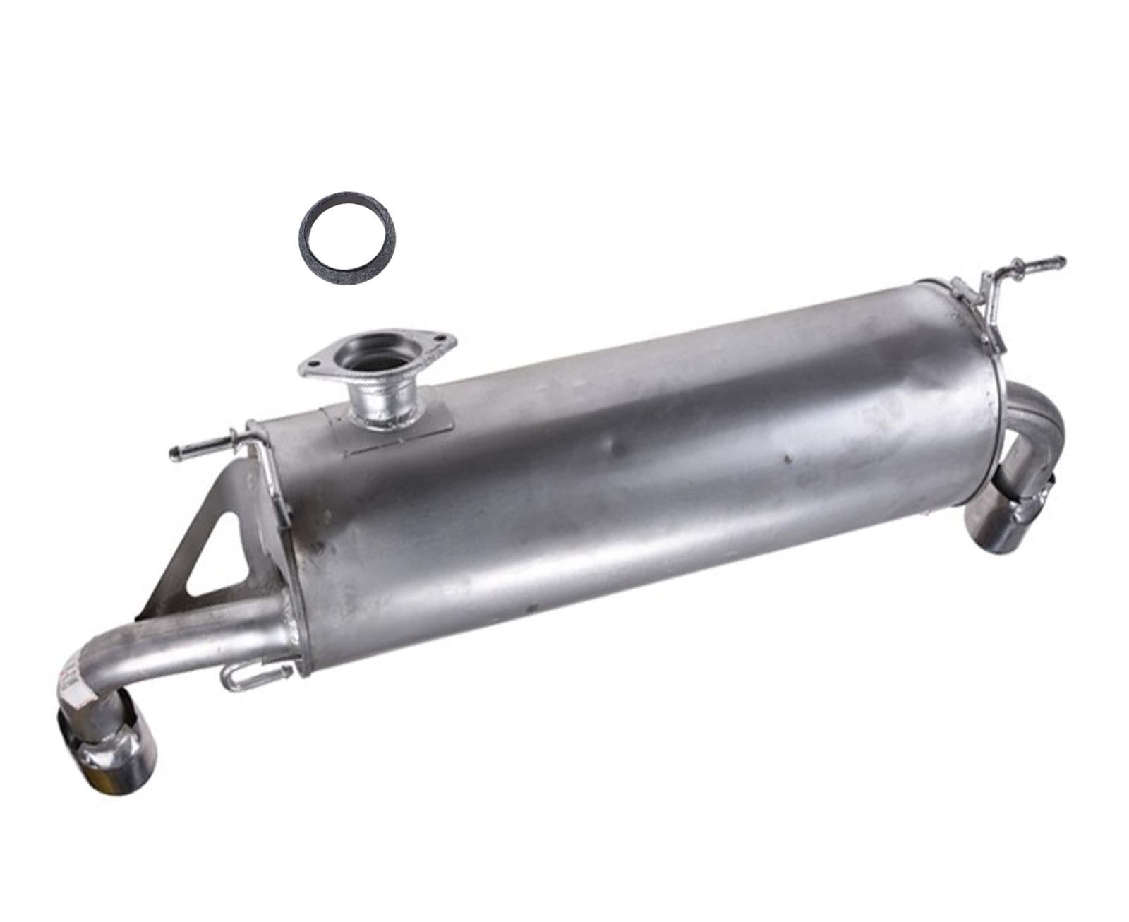 Dual Rear Muffler Fits For 2007-2012 Mazda Cx-7 2.3L Turbo REF# L3D7-40-100B