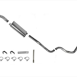 88-93 K10 C10 Chevy Pick Up 5.7L 117 W/B Economy Muffler Exhaust System