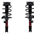 2- Complete Front Coil Spring Strut Assembly's For 2007-2012 Hyundai Veracruz