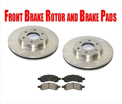 06-09 Trailblazer SS 6.0L Front Disc Brake Rotors with Ceramic Brake Pads NEW