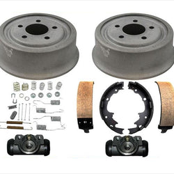 Tambores de freno trasero Zapatas de freno Cilindros de rueda de resorte para Jeep Wrangler 2001-2006