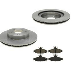 Fits For 93-97 Chevrolet Camaro Set of Rear Brake Rotors & Ceramic Brake Pads