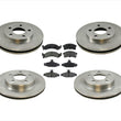 Pastillas de freno de rotores delanteros y traseros para Chevrolet Camaro Iroc Z28 94-97, kit de 6 piezas