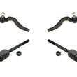 For 98-03 Mercedes E320 4 Matic All Wheel Drive Inner & Outer Tie Rods 4pc