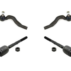 For 98-03 Mercedes E320 4 Matic All Wheel Drive Inner & Outer Tie Rods 4pc