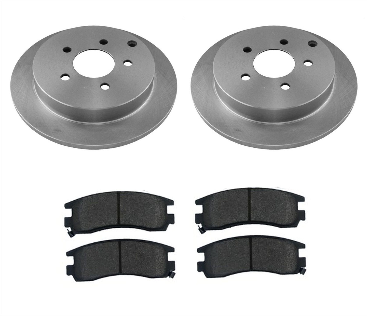 Se adapta a rotores y pastillas de freno trasero Buick Rendezvous 2002-2007, 3 piezas