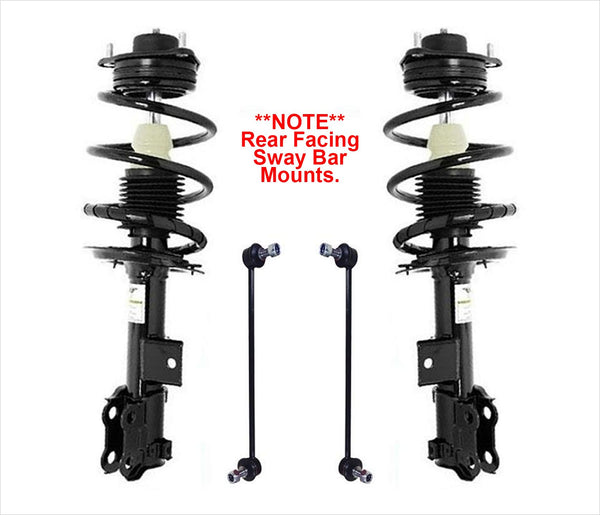 Ft Coil Struts Struts for Kia Optima 12-15 Only With Rear Facing Sway Bar Mounts