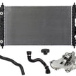 Engine Water Pump Radiator Hoses & Cap Fits 2011-2015 Chevrolet Cruze 1.4L
