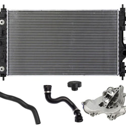 Engine Water Pump Radiator Hoses & Cap Fits 2011-2015 Chevrolet Cruze 1.4L