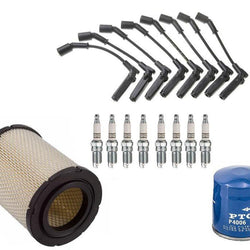 Ignition Wires Spark Plugs Air & Oil Filters for GMC Envoy 5.3L 2003-2006