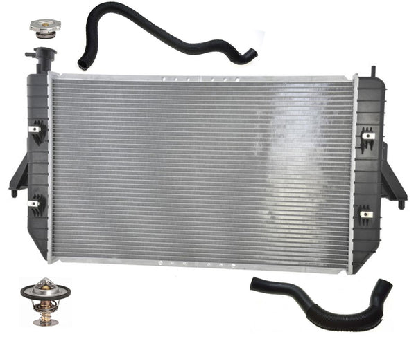Radiador con mangueras, termostato de tapa para Astro y Safari 98-05 4.3L V6 15180873