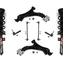 Se adapta a Chevrolet Equinox 2010-2017 sin eslabones de brazos de control de puntales delanteros de llanta de 19 pulgadas