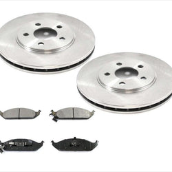 Pastillas de cerámica para rotor de freno de disco delantero 96-2000 Chrysler Sebring Convertible solamente