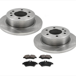 100% New REAR Brake Disc Rotors Pads for 07-16 Sprinter With Single Rear Wheels