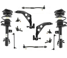 Front Complete Struts Control Arms W/ Bracket +Chassis Kit For 02-06 Mini Cooper